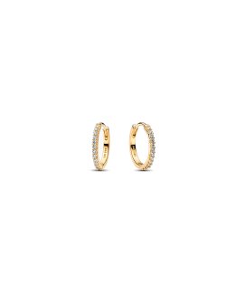 Pandora Sparkling Mini Hoop Joia Brincos Mulher 264649C01