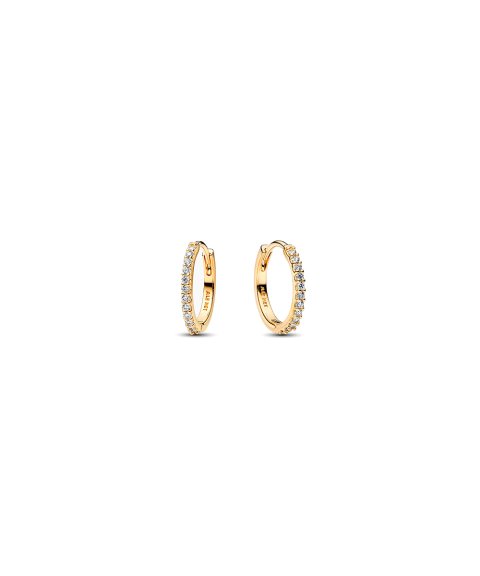 Pandora Sparkling Mini Hoop Joia Brincos Mulher 264649C01