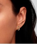 Pandora Essence Organically Shaped Joia Brincos Mulher 264659C01