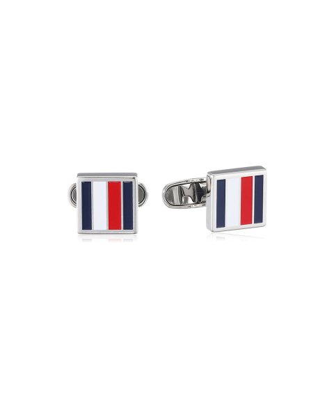 Tommy Hilfiger Stripe Joia Botões de Punho Homem 2700963 Tommy Hilfiger Stripe Joia Botões de Punho Homem 2700963