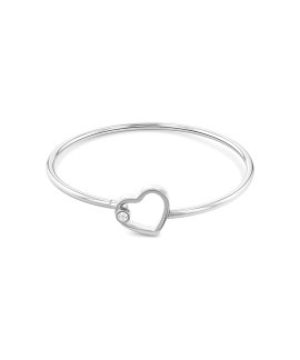 Tommy Hilfiger Minimal Hearts Joia Pulseira Bangle Mulher 2780754