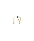 Tommy Hilfiger Huggie and Stud Joia Brincos Set Mulher 2780976