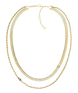 Tommy Hilfiger Layered Set Joia Colar Mulher 2780980