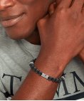 Tommy Hilfiger Beaded Stone Joia Pulseira Homem 2790435 Tommy Hilfiger Beaded Stone Joia Pulseira Homem 2790435