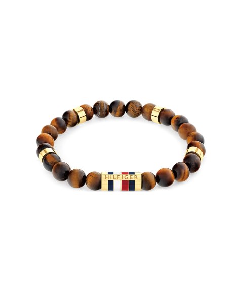 Tommy Hilfiger Beads Tiger´s Eye Joia Pulseira Homem 2790714