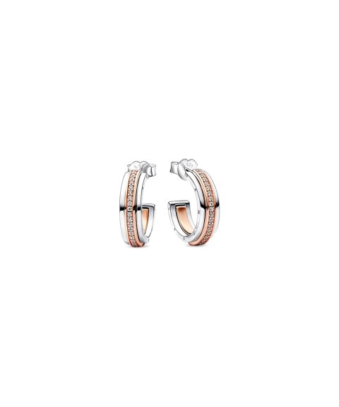 Pandora Signature Joia Brincos Mulher 282737C01 Pandora Signature Joia Brincos Mulher 282737C01
