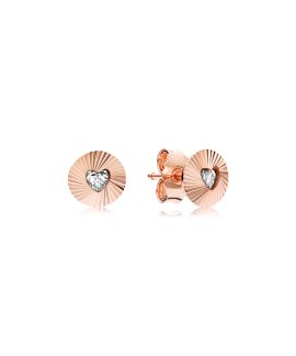 Pandora Rose Vintage Fans Joia Brincos Mulher 287297CZ