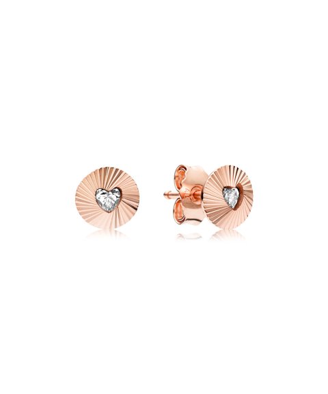 Pandora Rose Vintage Fans Joia Brincos Mulher 287297CZ Pandora Rose Vintage Fans Joia Brincos Mulher 287297CZ