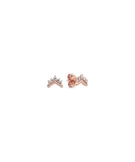 Pandora Rose Tiara Wishbone Joia Brincos Mulher 288274CZ