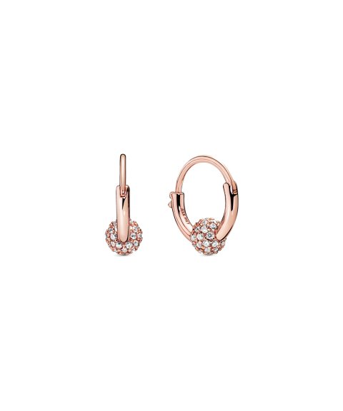 Pandora Rose Pavé Bead Joia Brincos Mulher 288294CZ Pandora Rose Pavé Bead Joia Brincos Mulher 288294CZ