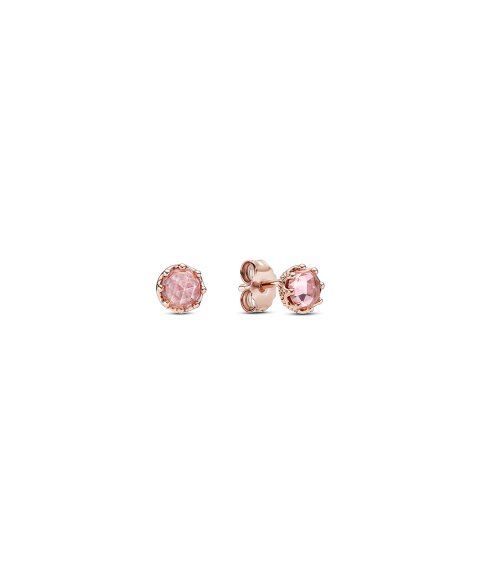 Pandora Rose Pink Sparkling Crown Joia Brincos Mulher 288311C01 Pandora Rose Pink Sparkling Crown Joia Brincos Mulher 288311C01
