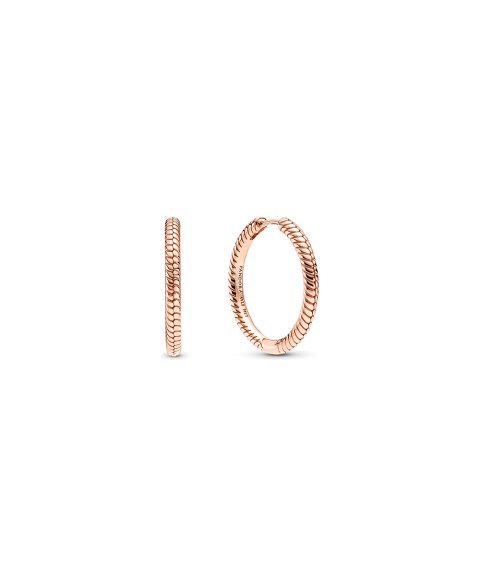 Pandora Rose Moments Charm Hoop Joia Brincos Mulher 289532C00 Pandora Rose Moments Charm Hoop Joia Brincos Mulher 289532C00