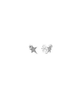 Pandora Sparkling Asymmetric Stars Joia Brincos Mulher 290012C01