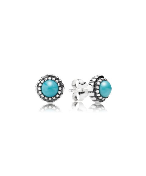Pandora December Birthstone Joia Brincos Mulher 290543TQ Pandora December Birthstone Joia Brincos Mulher 290543TQ