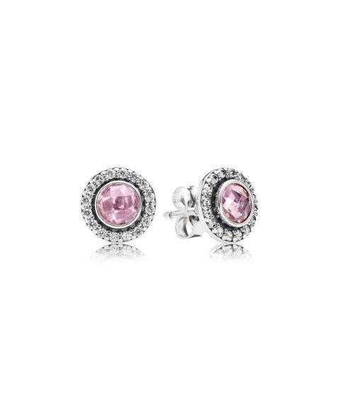 Pandora Statement Sparkling Pink Joia Brincos Mulher 290553PCZ Pandora Statement Sparkling Pink Joia Brincos Mulher 290553PCZ
