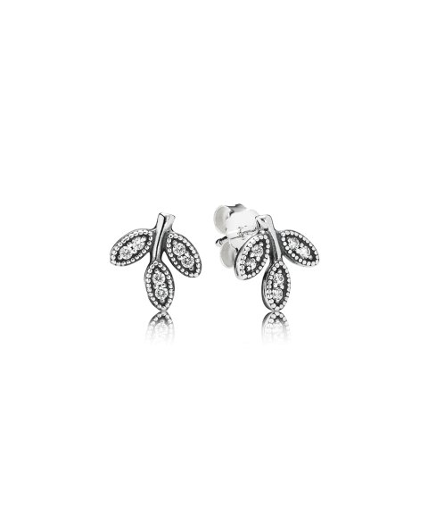Pandora Sparkling Leaves Joia Brincos Mulher 290564CZ