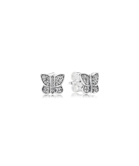 Pandora Butterfly Silver Joia Brincos Mulher 290571CZ Pandora Butterfly Silver Joia Brincos Mulher 290571CZ