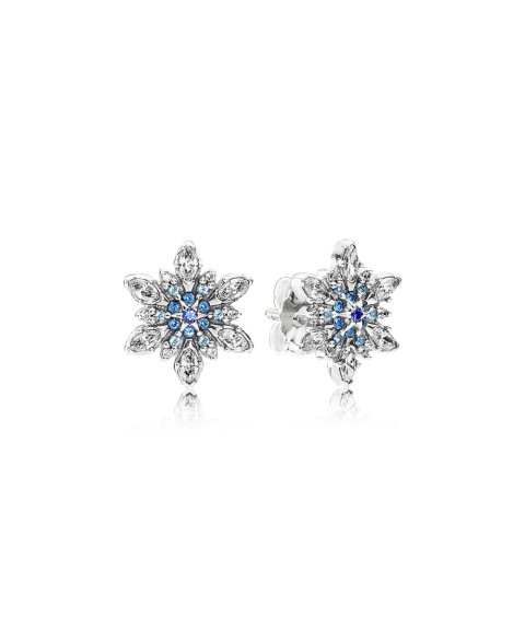 Pandora Crystallised Snowflake Joia Brincos Mulher 290590NBLMX Pandora Crystallised Snowflake Joia Brincos Mulher 290590NBLMX