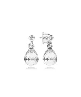 Pandora Geometric Drops Joia Brincos Mulher 290595CZ