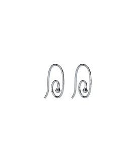 Pandora Swirl Hook Joia Brincos Mulher 290602