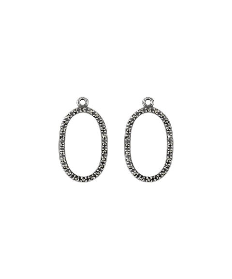 Pandora Large Oval Pendants Joia Pendente Brincos Mulher 290645MA Pandora Large Oval Pendants Joia Pendente Brincos Mulher 290645MA