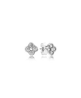 Pandora Oriental Blossom Stud Joia Brincos Mulher 290647CZ