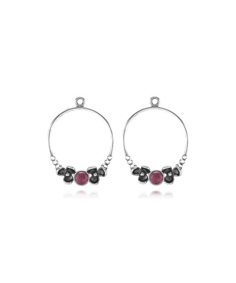 Pandora Silver Joia Pendente Brincos Mulher 290660RNI