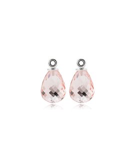 Pandora Pale Pink Faceted Murano Joia Pendente Brincos Mulher 290676CPK