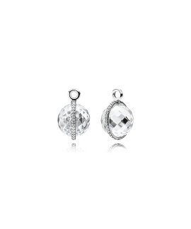 Pandora Sparkling Orb Joia Pendente Brincos Mulher 290683CZ