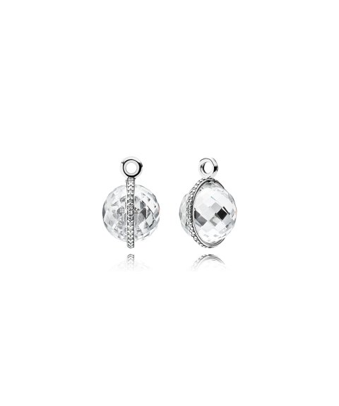 Pandora Sparkling Orb Joia Pendente Brincos Mulher 290683CZ Pandora Sparkling Orb Joia Pendente Brincos Mulher 290683CZ