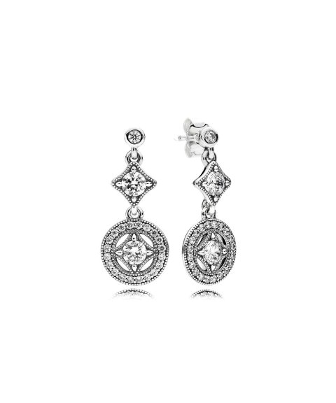 Pandora Vintage Allure Joia Brincos Mulher 290722CZ Pandora Vintage Allure Joia Brincos Mulher 290722CZ