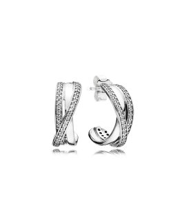 Pandora Entwined Joia Brincos Mulher 290730CZ