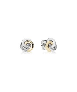 Pandora Interlinked Circles Joia Brincos Mulher 290741CZ