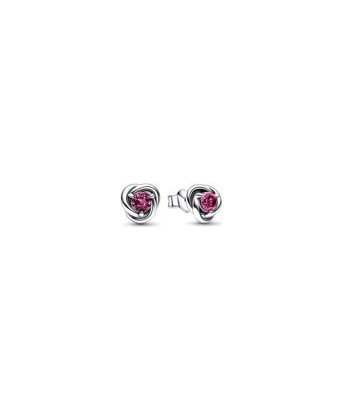 Pandora October Birthstone Eternity Circle Joia Brincos Mulher 292334C05 Pandora October Birthstone Eternity Circle Joia Brincos Mulher 292334C05
