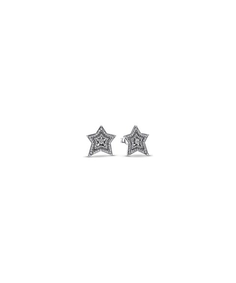 Pandora Celestial Asymmetric Star Joia Brincos Mulher 292415C01