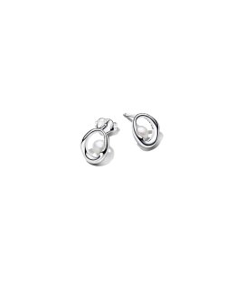 Pandora Essence Organically Shaped Joia Brincos Mulher 293295C01