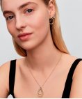 Pandora Essence Organically Shaped Joia Brincos Mulher 293295C01