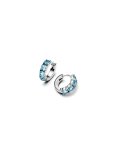Pandora Light Blue Hoop Joia Brincos Mulher 293851C01