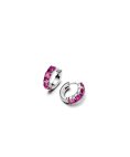 Pandora Pink Hoop Joia Brincos Mulher 293851C02 Pandora Pink Hoop Joia Brincos Mulher 293851C02