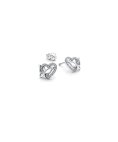 Pandora Entwined Heart and Butterfly Joia Brincos Mulher 294476C01