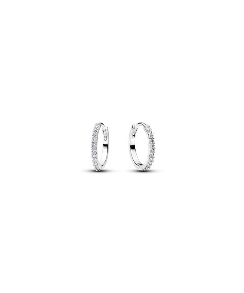 Pandora Sparkling Mini Hoop Joia Brincos Mulher 294649C01