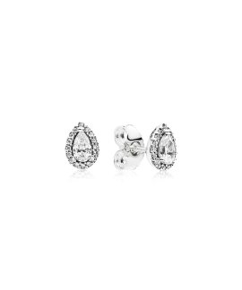 Pandora Radiant Teardrops Joia Brincos Mulher 296252CZ