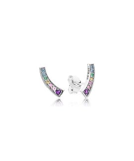 Pandora Multi-Colour Arches Joia Brincos Mulher 297077NRPMX