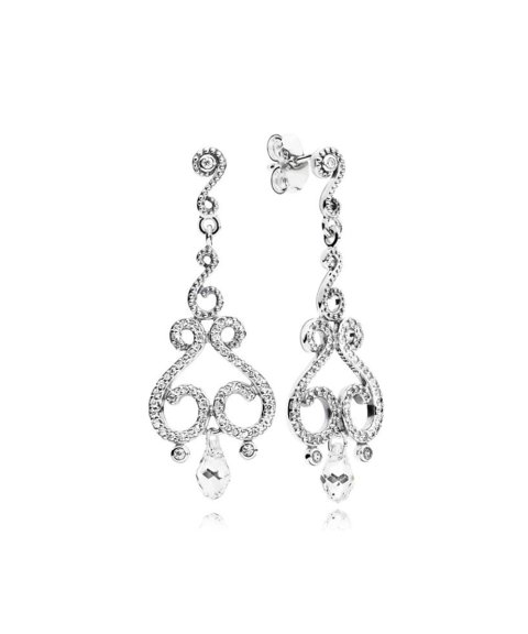 Pandora Chandelier Droplets Joia Brincos Mulher 297088CZ