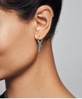 Pandora Open Heart Ear Cuff Joia Brincos Mulher 297214 Pandora Open Heart Ear Cuff Joia Brincos Mulher 297214
