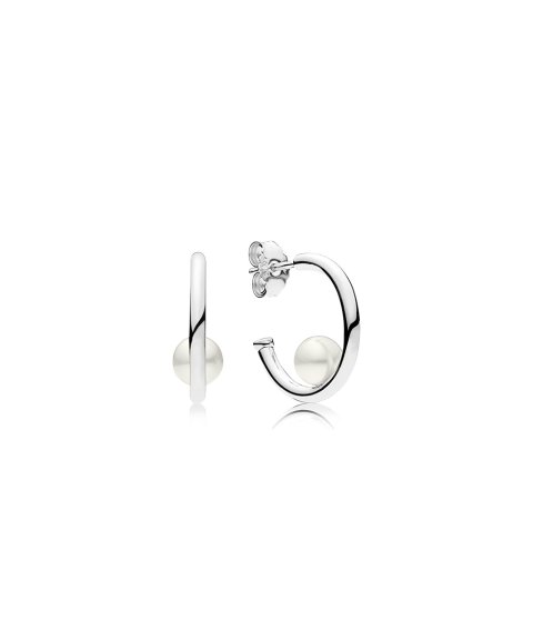 Pandora Contemporary Pearls Joia Brincos Mulher 297528P Pandora Contemporary Pearls Joia Brincos Mulher 297528P