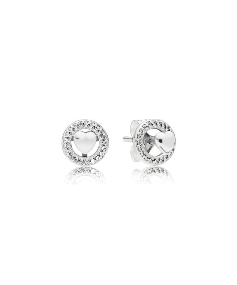 Pandora Forever Hearts Joia Brincos Mulher 297709CZ Pandora Forever Hearts Joia Brincos Mulher 297709CZ