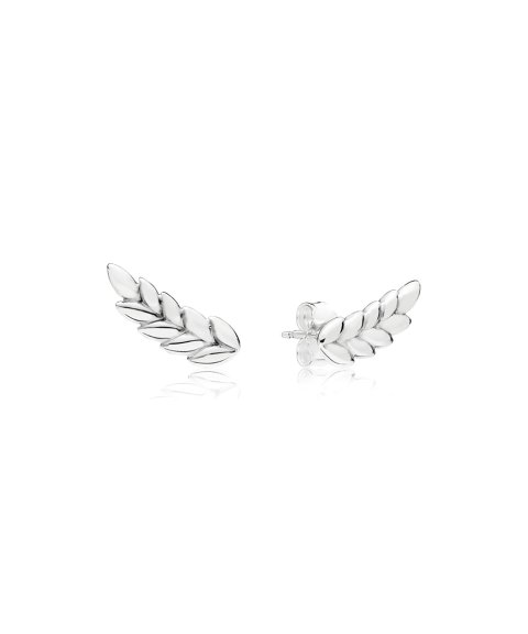 Pandora Curved Grains Joia Brincos Mulher 297730 Pandora Curved Grains Joia Brincos Mulher 297730