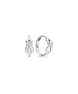 Pandora Infinity Knot Joia Brincos Mulher 298889C00