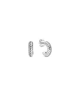 Pandora Pavé Snake Chain Pattern Joia Brincos Mulher 299091C01